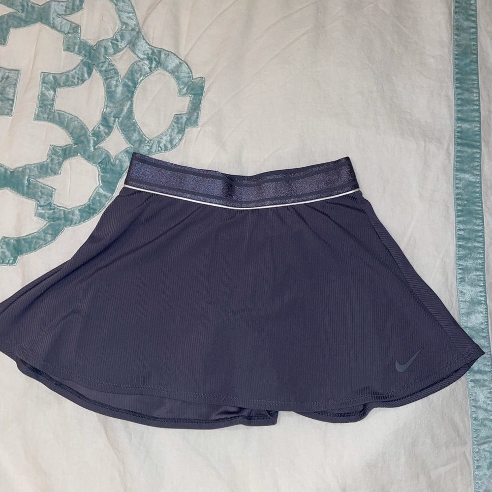 Gray Nike Tennis Skirt